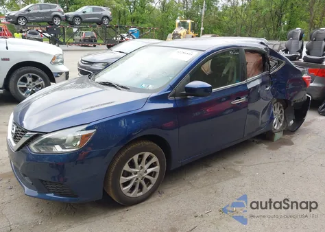 2019 Nissan Sentra Sv from USA, damaged, VIN 3N1AB7AP8KY261777
